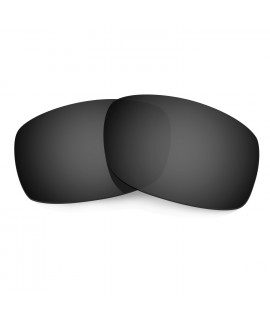 HKUCO Black Polarized Replacement Lenses for Oakley Fives Squared Sunglasses